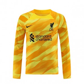 Liverpool Goalkeeper Replica Home Stadium Shirt 2023-24 Long Sleeve